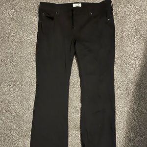 Bootlegger Slim Bootcut black jeans 32W 31L